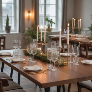 Comment organiser un dîner chic entre gentlemen : conseils déco, menu et style
