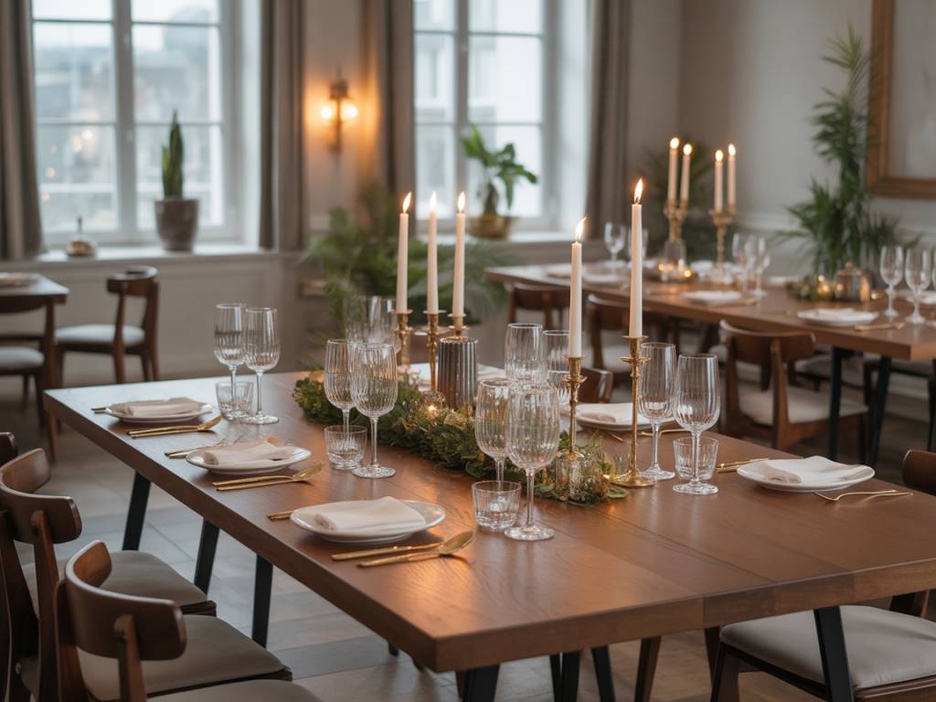 Comment organiser un dîner chic entre gentlemen : conseils déco, menu et style