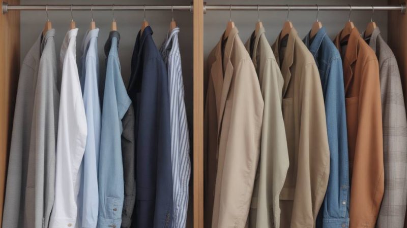 Comment créer une garde-robe capsule élégante pour homme : minimalisme et raffinement au quotidien