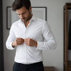 Comment choisir une chemise blanche parfaite pour homme : les coupes, matières et détails qui font la différence