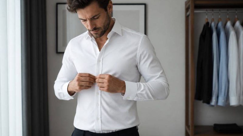 Comment choisir une chemise blanche parfaite pour homme : les coupes, matières et détails qui font la différence